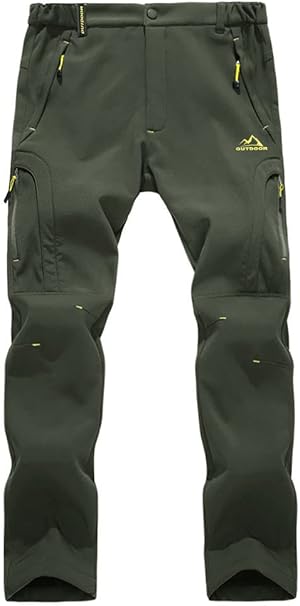 Waterproof Fleece Lined Outdoor Walking Trousers