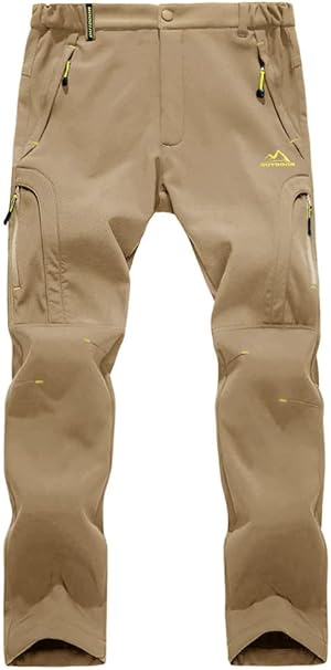 Waterproof Fleece Lined Outdoor Walking Trousers