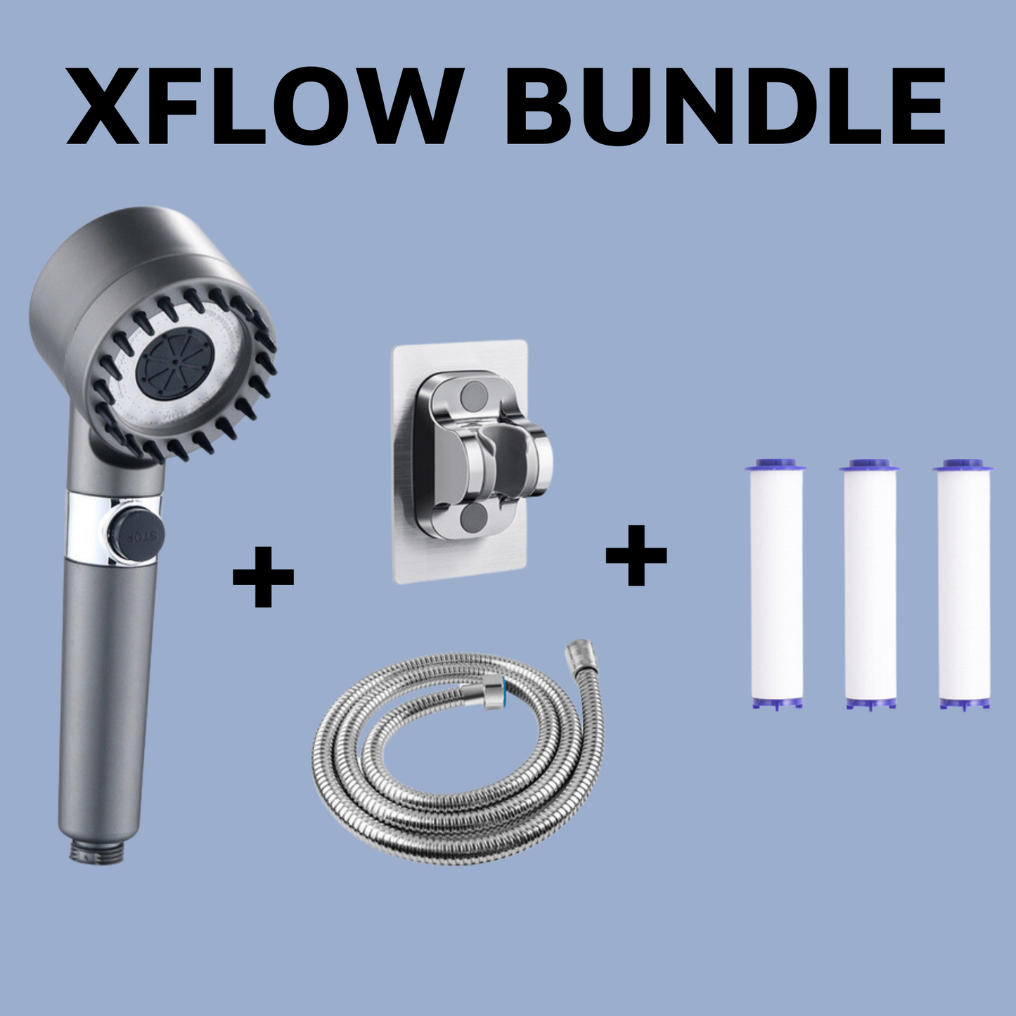 AINMO® | High-Pressure Shower Head