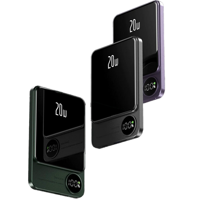 AINMO® | Magnetic Wireless Powerbank