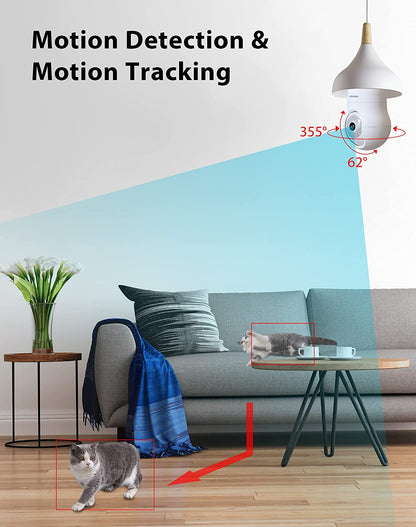 AINMO® | Light Bulb Camera