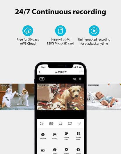 AINMO® | Light Bulb Camera