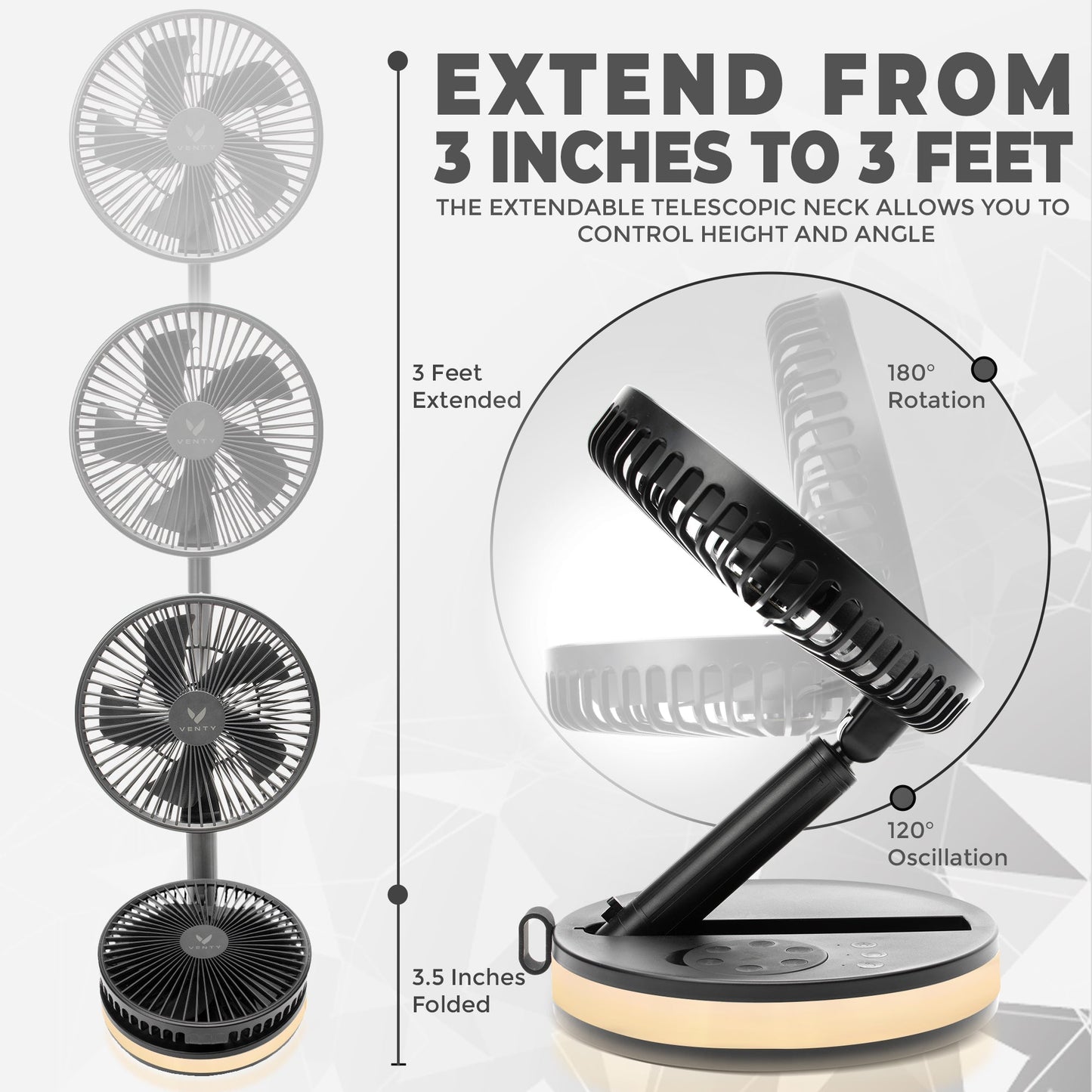 AINMO® | AirPro Portable Fan