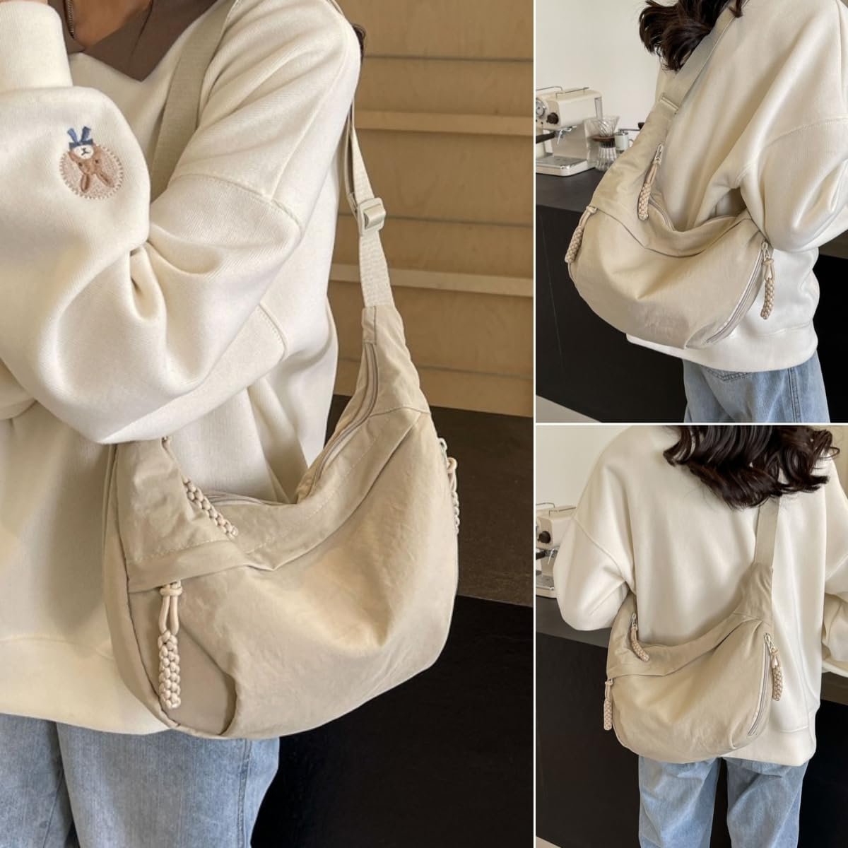 Ainmo® | Women's Nylon Crossbody Bag